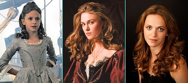3. Karayip Korsanları: Siyah İncinin Laneti (2003) | Lucinda Dryzek - Keira Knightley - Lucinda Dryzek (Günümüz)