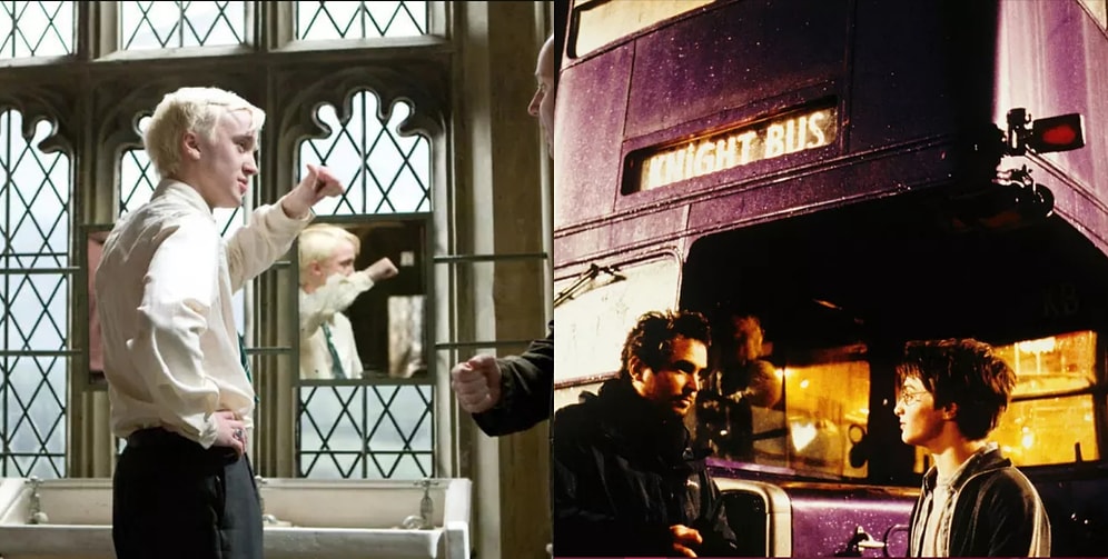 22 шикарных фото со съемок «Гарри Поттера», которых вы еще не видели