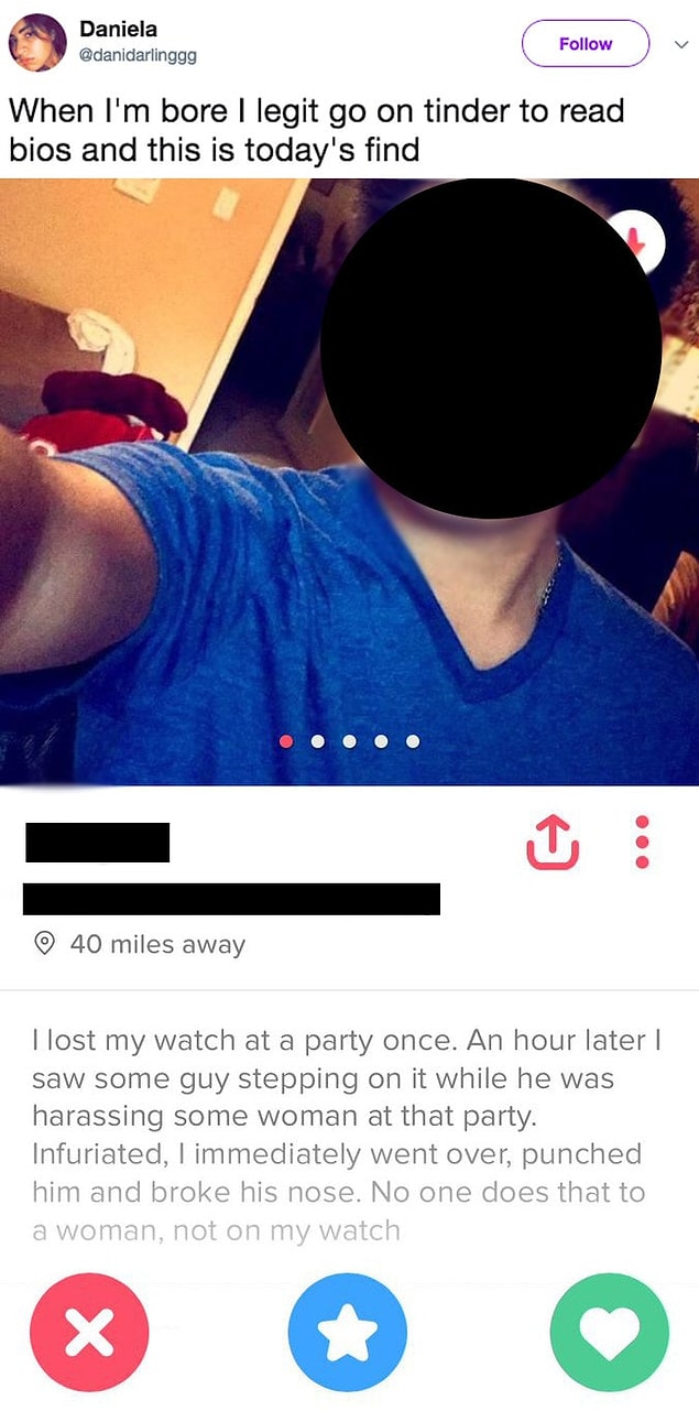 3. Tinder biyografi patronu