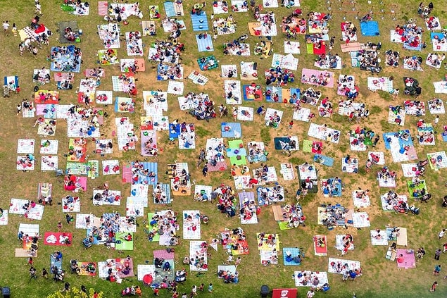 30. Singapur'da pazar pikniği