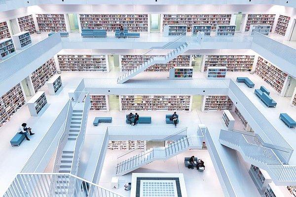 39. Stuttgart şehir kütüphanesi, Almanya