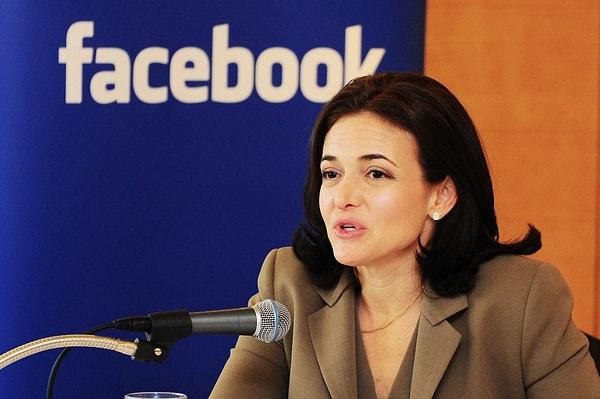 3. Sheryl Sandberg (Facebook'un COO'su)