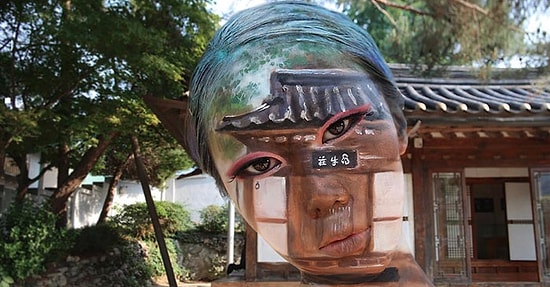 Корейская художница создает на своем лице оптические иллюзии, которые, однозначно, вас запутают