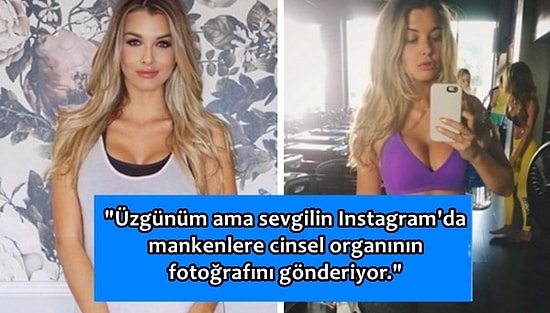 Kendisine Penis Fotoğrafı Gönderen Erkekleri Sevgililerine İfşa Eden Manken