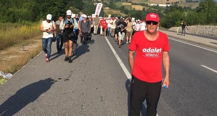 Adalet Yürüyüşü Sırasında Kalp Spazmı Geçiren CHP'li Hüseyin Yıldız'ın 'Durumu İyi'