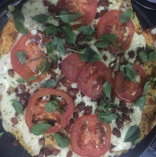 1. Пицца из цветной капусты