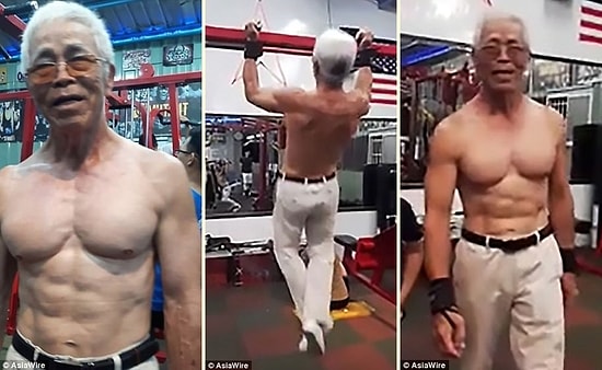 Tayvan'ın En Güçlü Dedesi: 72 Yaşında Ancak Spor Salonunda Hayran Bırakıyor!
