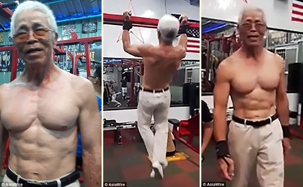 Tayvan'ın En Güçlü Dedesi: 72 Yaşında Ancak Spor Salonunda Hayran Bırakıyor!