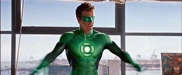 1. Green Lantern'daki Green Lantern kostümü.