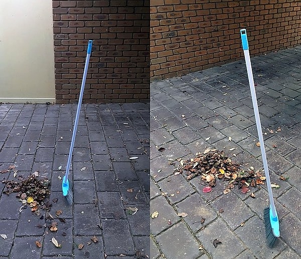 10. Метелка, которая стоит сама по себе