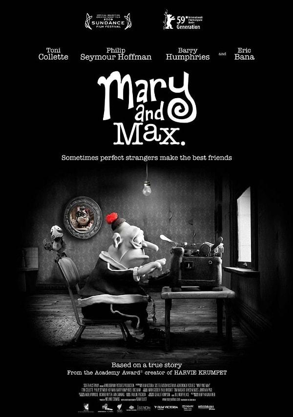 3. Mary and Max - 2009 (IMDB: 8.2)