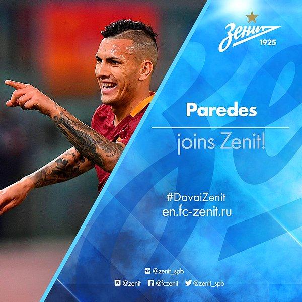 76. Leandro Paredes ➡️  FK Zenit