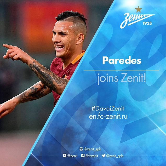 76. Leandro Paredes ➡️ FK Zenit