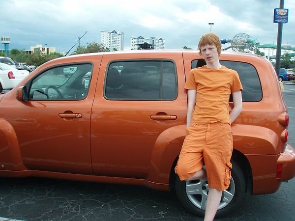 4. А этот паренёк вывел рыжий цвет на принципиально новый уровень! 🍊