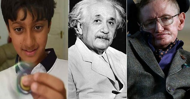 11 yaşındaki bu küçük dahinin, ileride hem Einstein'dan hem de Hawking'den çok daha başarılı bir bilim insanı olması dileğiyle!
