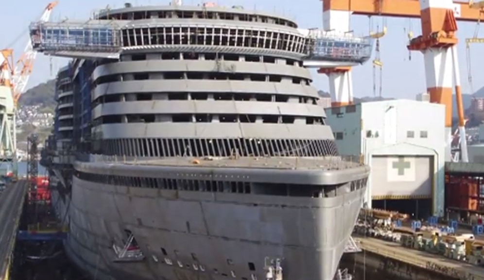 Timelapse Olarak Bir Geminin 0'dan Suya İndirilme Anına Kadar Geçen Muhteşem Yapım Süreci