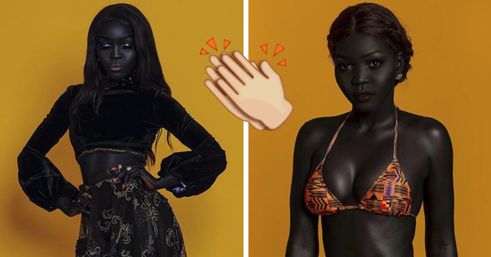 Ten Rengini Gururla Taşıyan 'Karanlığın Kraliçesi' Lakaplı Siyahi Manken: Nyakim Gatwech