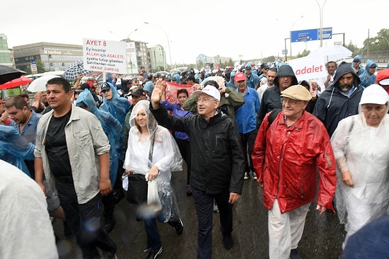Öne Çıkan Başlıklar ve Fotoğraflar ile Adalet Yürüyüşü'nde 20'nci Gün