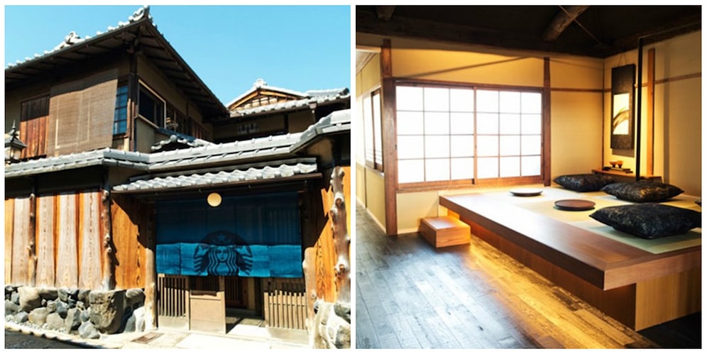 Самый красивый Старбакс открылся в старинном чайном доме в Киото