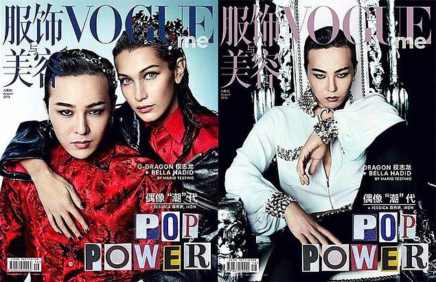 12. 2016 Yılında Bella Hadid ile "Vogue Me" adlı derginin Çin'deki Ağustos sayısında yer aldı.