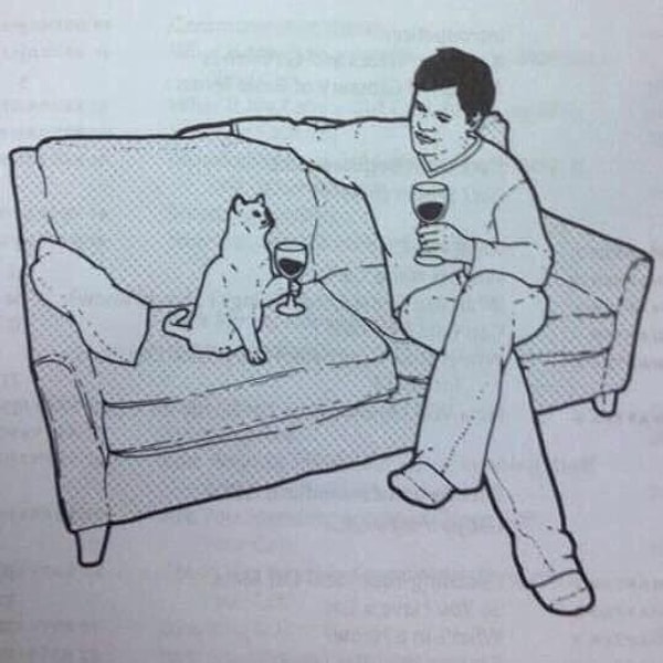 4. Постоянная компашка 😽🍷