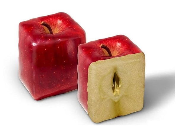 5. Квадратные яблоки 🍎🍎