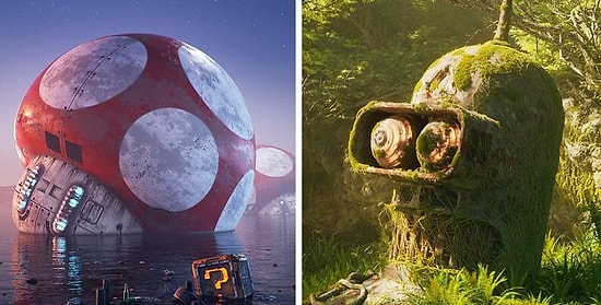 Апокалиптические пейзажи Филипа Ходаса, показывающие забвение поп-культуры