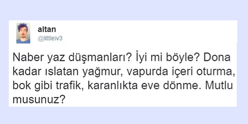 Yüzde Kaç Yaz Yüzde Kaç Kış İnsanısın?