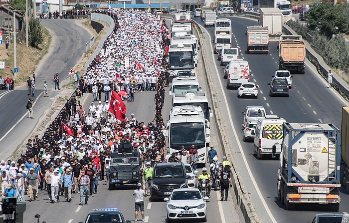 Öne Çıkan Başlıklar ve Fotoğraflarla Adalet Yürüyüşü'nde 22. Gün