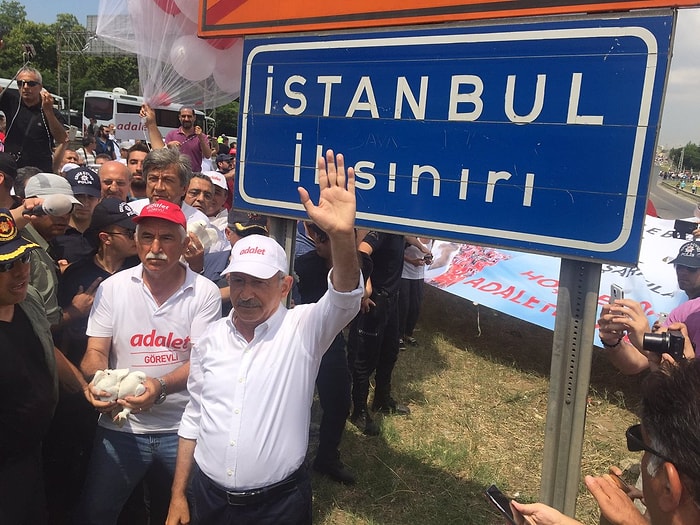 Ve Kılıçdaroğlu Gandhi’nin Rekorunu Kırdı: 23 Gün Önce Ankara’dan Başlayan Adalet Yürüyüşü İstanbul'da