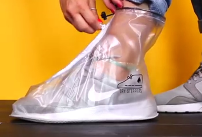 Spor Ayakkabılarınızı Sonsuza Kadar Temiz Tutacak Yağmurluk!