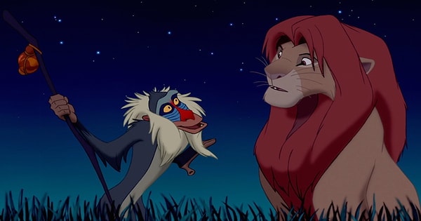 Вы выбрали звезды из "Короля Льва"!