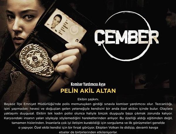 10. "Çember" adlı yerli polisiye film serisinin her birinde, Türkiye’nin dört bir yanındaki gizemli ve çözülememiş dosyaları aydınlatma çabası işlenecek.