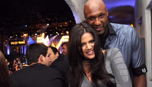 8. Ламар Одом и Хлои Кардашян