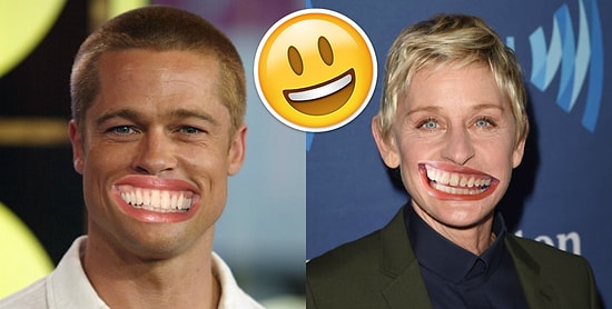 18 угарных фото знаменитостей с улыбкой Джулии Робертс 😃