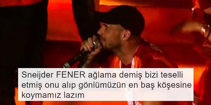 #SneijderComeToFener Yazarak Ezeli Rakibin Yıldızını Takıma Davet Eden 16 Fenerbahçeli