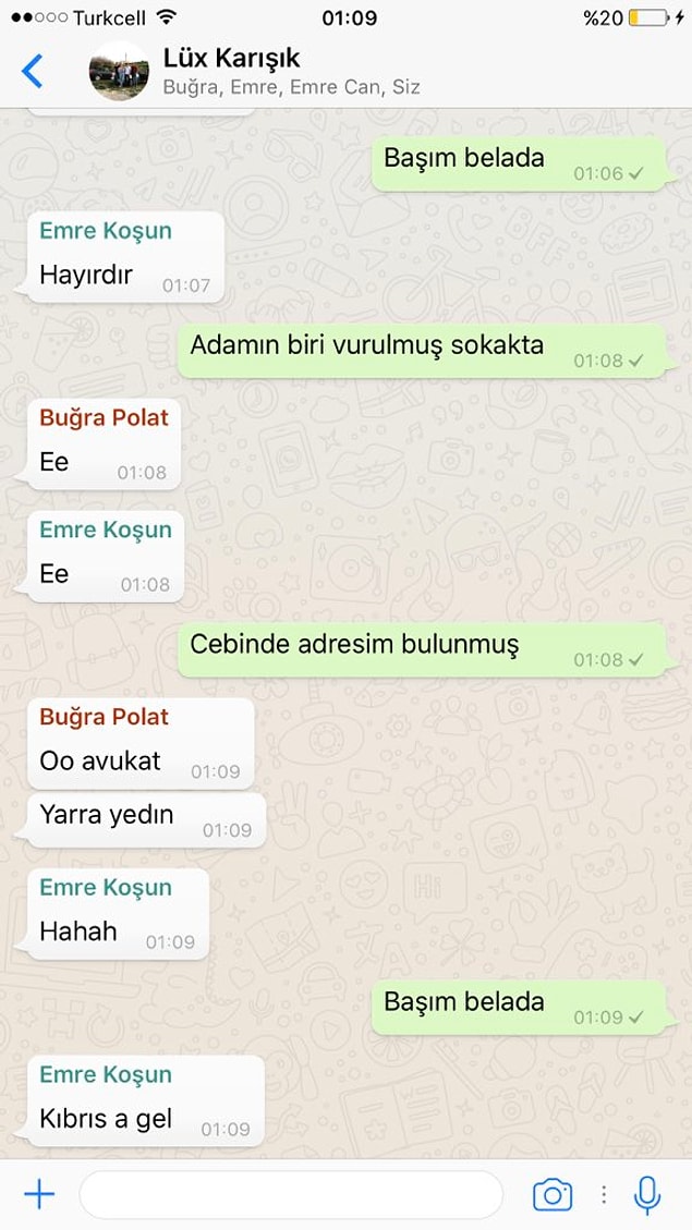 14. Kıbrıs'a gel sonra Meksika'ya kaçarız