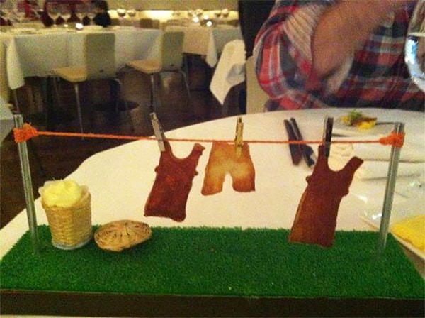 35. Чипсы на бельевой веревке