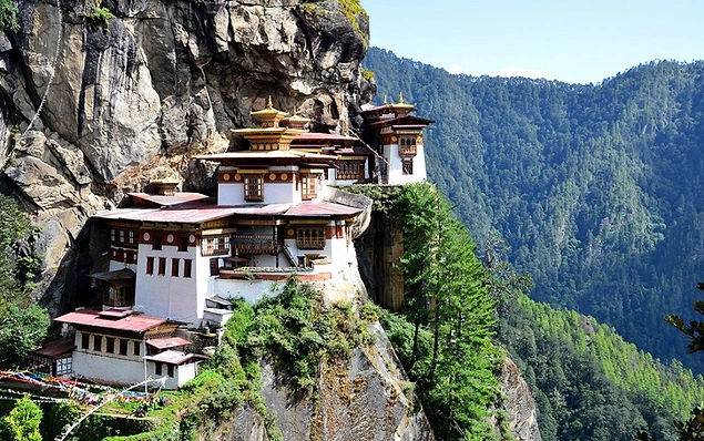 Kaplan yuvası manastırı, Bhutan