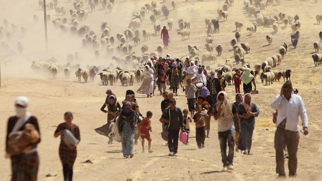 Nadia geçtiğimiz yaz kuzey Irak'ta ögrenciydi ve Kocho köyünde yaşıyordu.