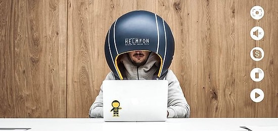 Не можете сконцентрироваться на рабочем месте? Удивительный шлем "Helmfon" блокирует шум и защищает личное пространство