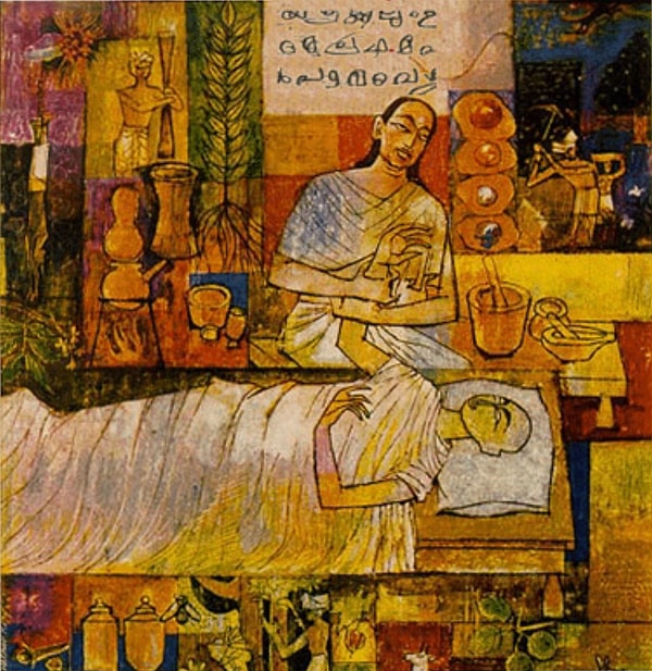 7. В древней Индии была распространена анестезия.