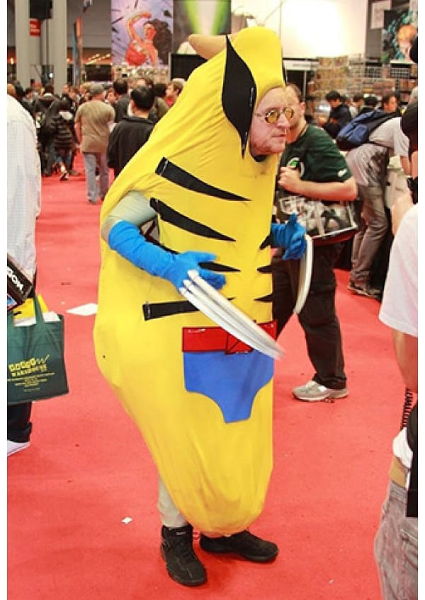 12. Это Росомаха или банан-мутант?