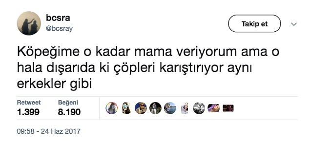 6. Son olarak bu tweet sence ne kadar komik? (0= Hiç komik değil 5= Çok komik)