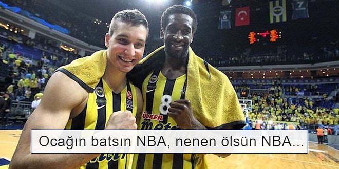 Fenerbahçe, İki Önemli Oyuncusu Bogdanovic ve Udoh'u NBA'e Kaptırdı, Taraftarlar İsyan Etti