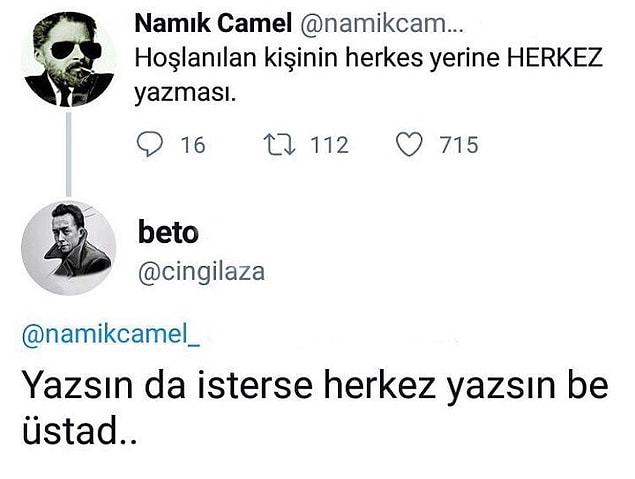 12. Yazsın da deleri ayıramasın