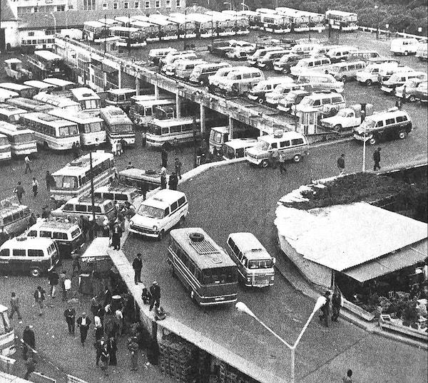 13. Basmane Garaj, yıl 1975.