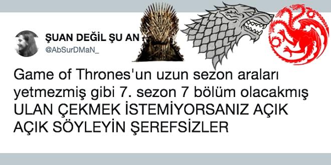 Herkesi Yaklaşan Yeni Sezonunun Havasına Sokacak En Komik 19 Game of Thrones Tweeti