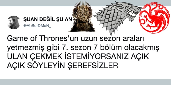 Herkesi Yaklaşan Yeni Sezonunun Havasına Sokacak En Komik 19 Game of Thrones Tweeti