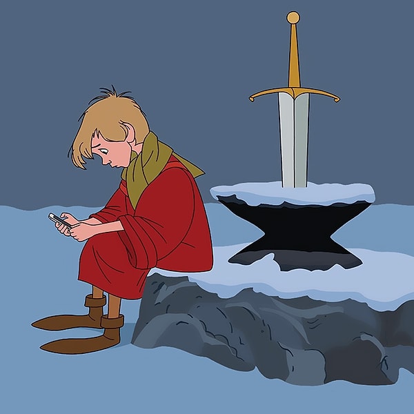 7. "Меч в камне"